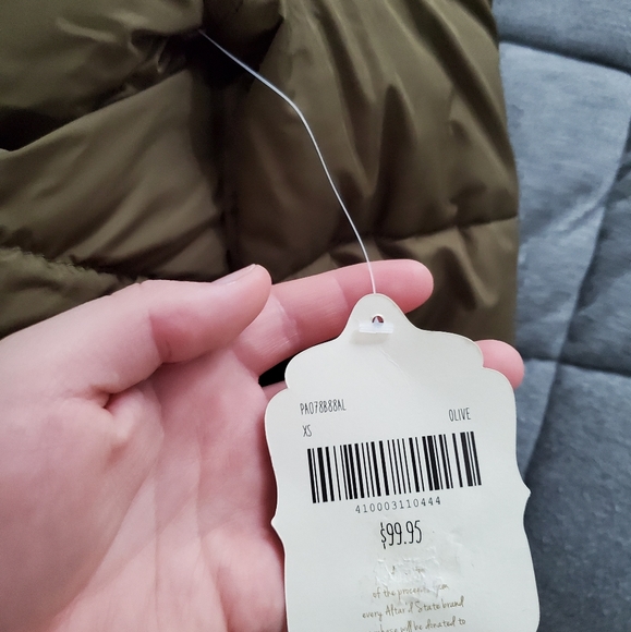 Altard state olive puffer jacket - Picture 5 of 7